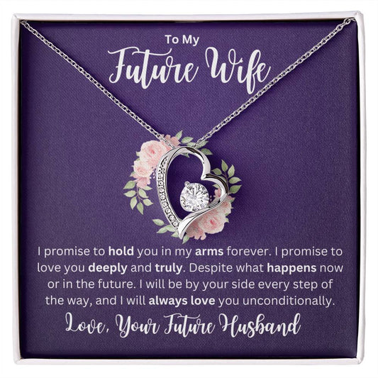 To My Future Wife | I Will Always Love You - Forever Love Necklace